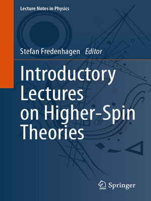 cover image of Introductory Lectures on Higher-Spin Theories